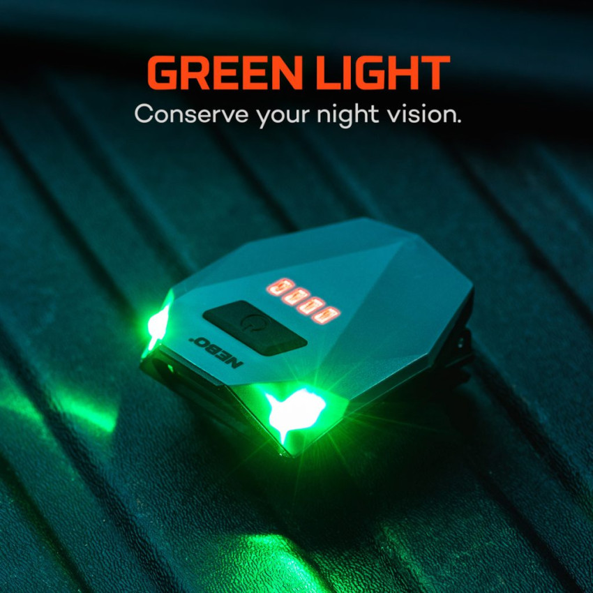 ΦΑΚΟΣ ΚΑΠΕΛΟΥ 100 Lumens NEBO EINSTEIN CAP 100 NEB-HLP-1009-G ΦΑΚΟΣ ΚΑΠΕΛΟΥ 100 Lumens NEBO EINSTEIN CAP 100 NEB-HLP-1009-G
