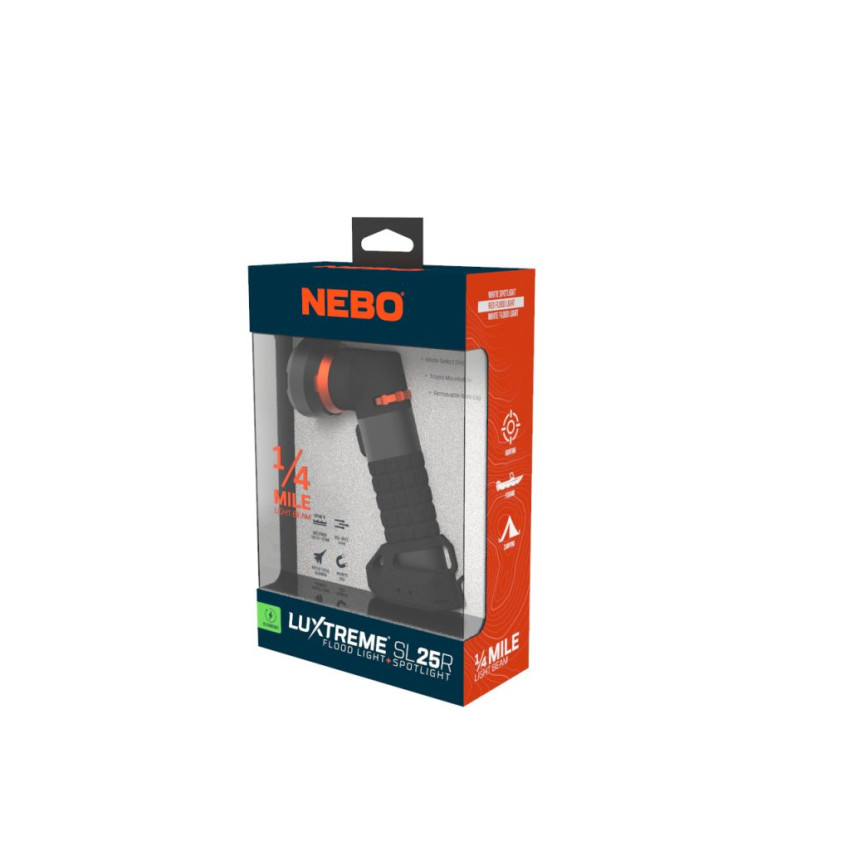 ΦΑΚΟΣ 500 Lumens ΝΕΒΟ LUXTREME SL25 R NEB-SPT-1004-G ΦΑΚΟΣ 500 Lumens ΝΕΒΟ LUXTREME SL25 R NEB-SPT-1004-G