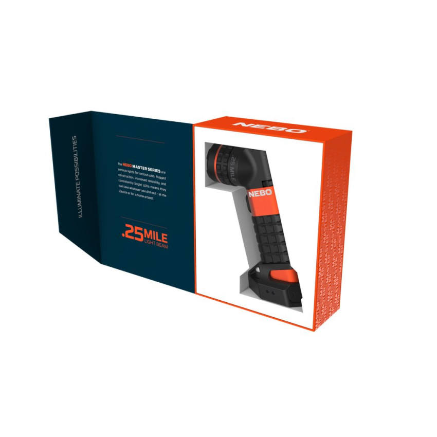 ΦΑΚΟΣ 600 Lumens NEBO MASTER SERIES SL25 NEB-SPT-1005-G ΦΑΚΟΣ 600 Lumens NEBO MASTER SERIES SL25 NEB-SPT-1005-G