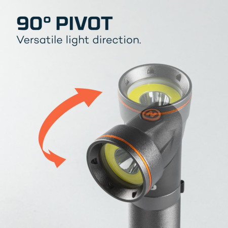 ΦΑΚΟΣ 300 Lumens NEBO FRANKLIN PIVOT RC  NEB-WLT-0023-G