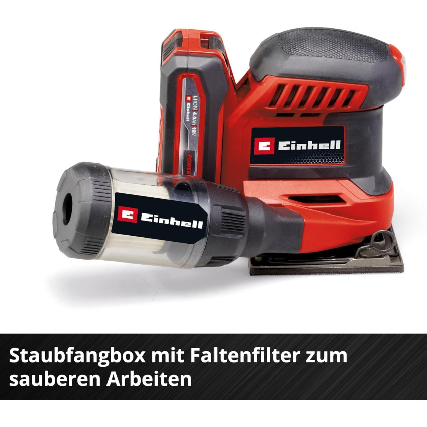 Παλμικό τριβείο μπαταρίας 18V 101 x 113 mm Einhell TE-OS 18/113 Li - Solo 4460731 Παλμικό τριβείο μπαταρίας 18V 101 x 113 mm Einhell TE-OS 18/113 Li - Solo 4460731