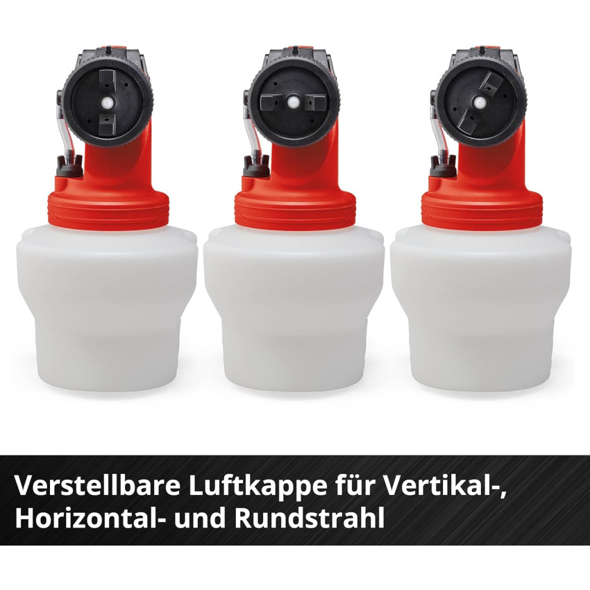 Πιστόλι βαφής μπαταρίας 18V Einhell TE-SY 18/90 Li - Solo 4260040 Πιστόλι βαφής μπαταρίας 18V Einhell TE-SY 18/90 Li - Solo 4260040