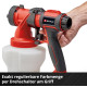 Πιστόλι βαφής μπαταρίας 18V Einhell TE-SY 18/90 Li - Solo 4260040 Πιστόλι βαφής μπαταρίας 18V Einhell TE-SY 18/90 Li - Solo 4260040