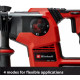 Πνευματικό πιστολέτο μπαταρίας sds-plus 3.5J 36V Einhell TP-HD 36/30 Li BL +4 - Solo 4513983 Πνευματικό πιστολέτο μπαταρίας sds-plus 3.5J 36V Einhell TP-HD 36/30 Li BL +4 - Solo 4513983