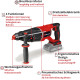 Πνευματικό πιστολέτο μπαταρίας sds-plus 2.6J 18V Einhell TP-HD 18/26D Li Brushless - Solo 4514270
