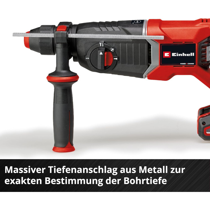 Πνευματικό πιστολέτο μπαταρίας sds-plus 2.6J 18V Einhell TP-HD 18/26D Li Brushless - Solo 4514270