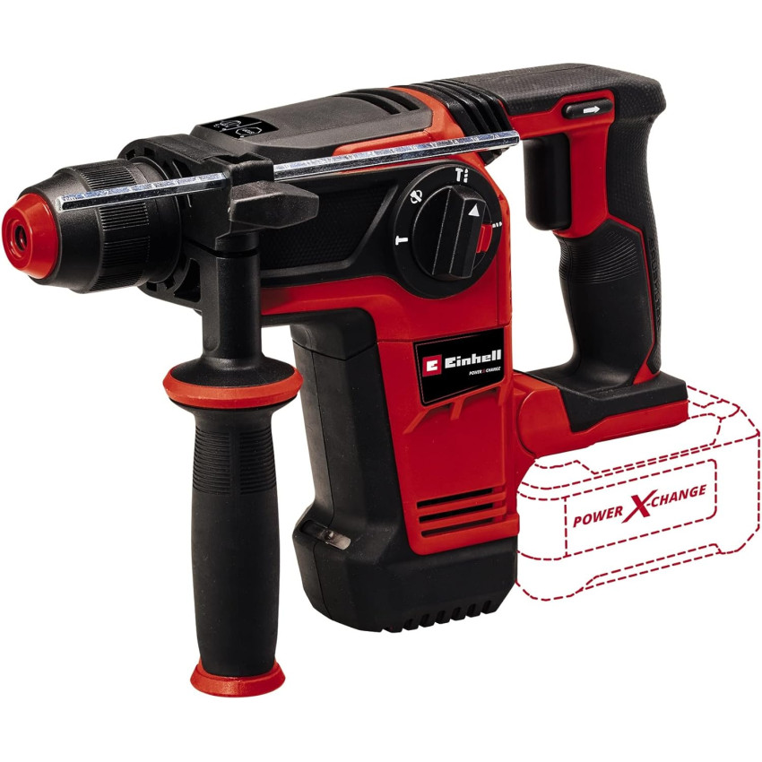 Πνευματικό πιστολέτο μπαταρίας sds-plus 2.6J 18V Einhell TP-HD 18/26 Li BL - Solo 4514265