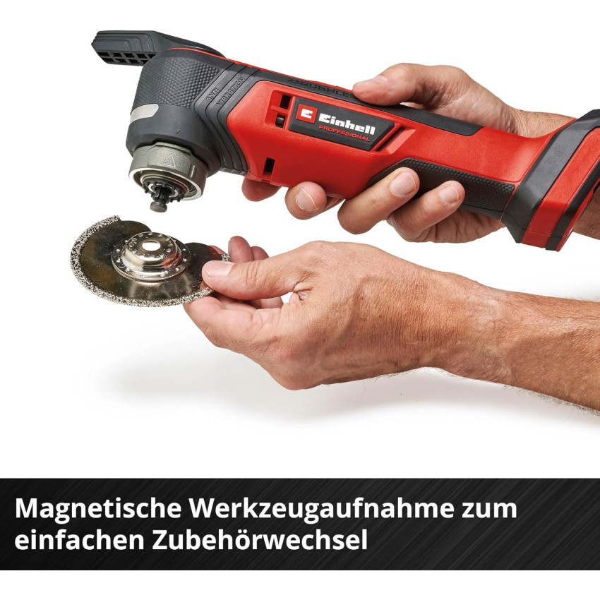 Πολυεργαλείο μπαταρίας 18V Einhell TP-MG 18 Li Brushless - Solo 4465190 Πολυεργαλείο μπαταρίας 18V Einhell TP-MG 18 Li Brushless - Solo 4465190