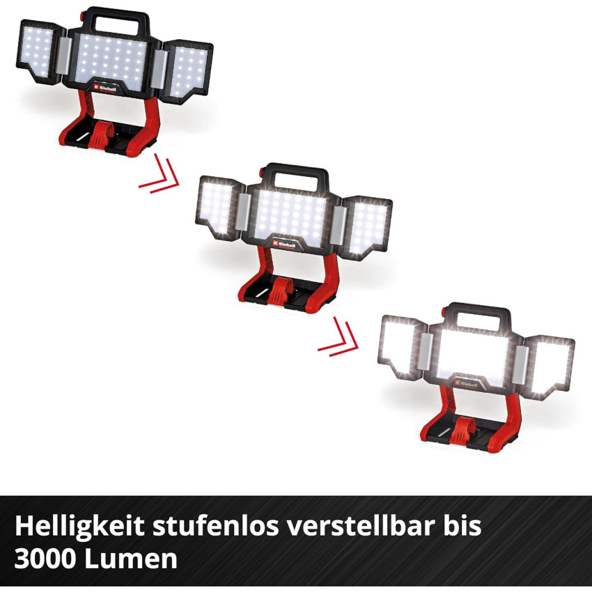 Προβολέας μπαταρίας 3000lm με τρίποδο 18V Einhell TP-CL 18/3000 Li Set - Solo 4514170 Προβολέας μπαταρίας 3000lm με τρίποδο 18V Einhell TP-CL 18/3000 Li Set - Solo 4514170