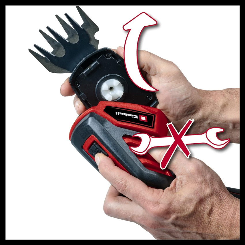 Ψαλίδι χλόης & θάμνων επαναφορτιζόμενο 3.6V Einhell GC-CG 3.6/70 Li WT 3410365 Ψαλίδι χλόης & θάμνων επαναφορτιζόμενο 3.6V Einhell GC-CG 3.6/70 Li WT 3410365
