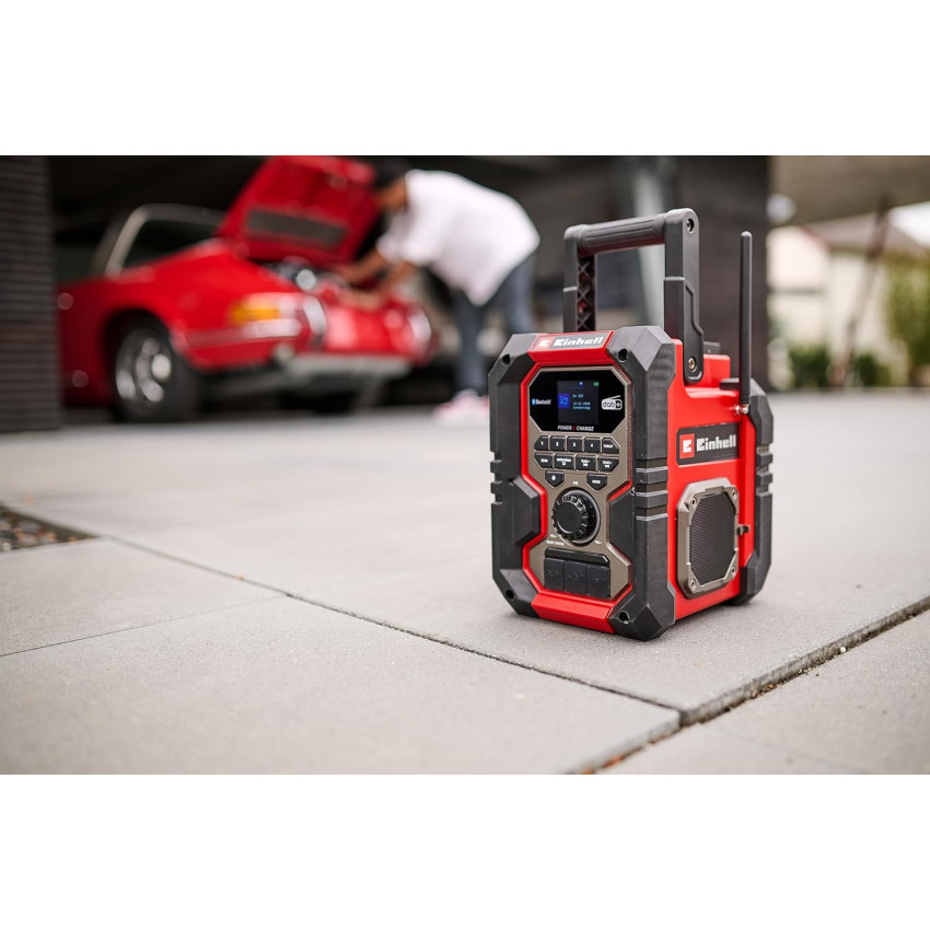 Ραδιόφωνο μπαταρίας υβδριδικό 18V Einhell TE-CR 18 Li DAB+/FM/BT - Solo 3407995
