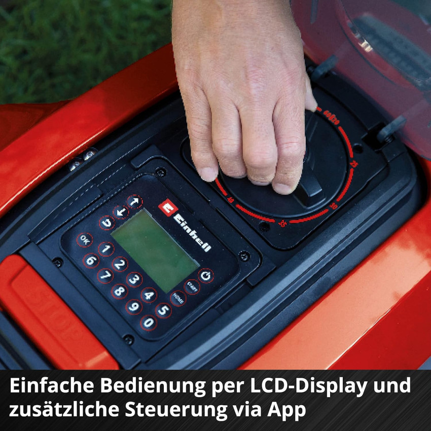 Ρομποτική μηχανή γκαζόν μπαταρίας 18V Einhell FREELEXO 1200 LCD BT 4326368