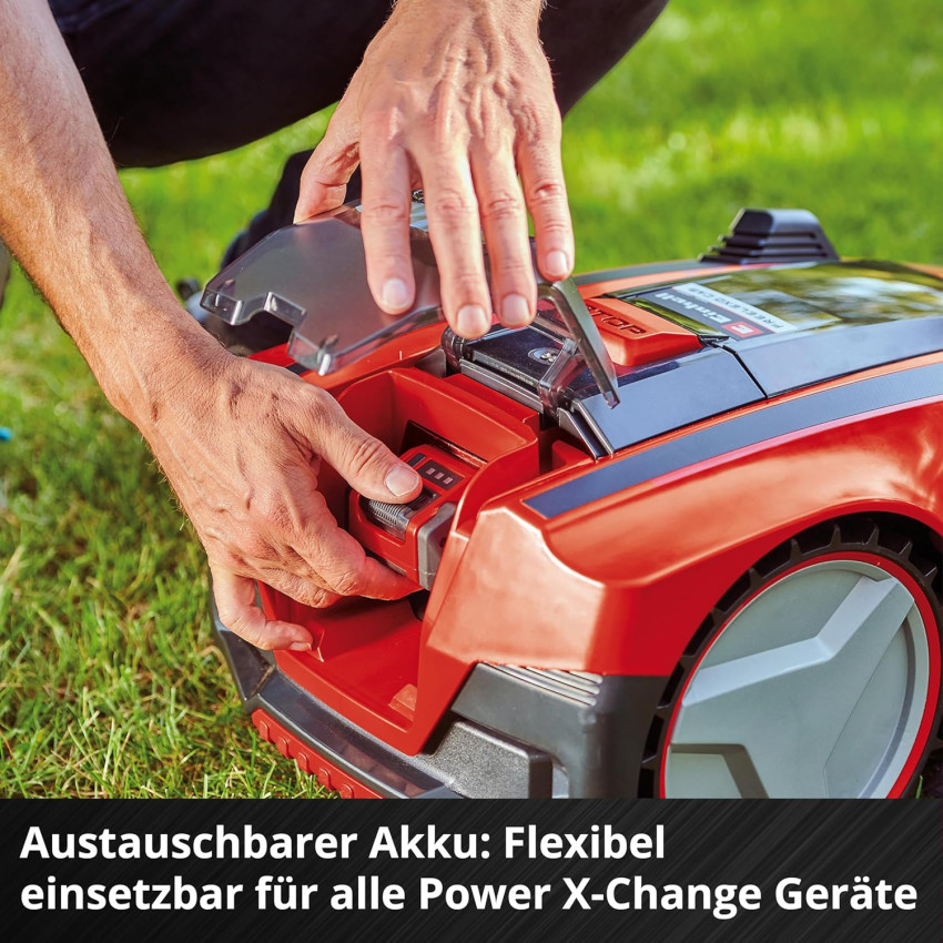 Ρομποτική μηχανή γκαζόν μπαταρίας 18V Einhell FREELEXO CAM 500 3413991