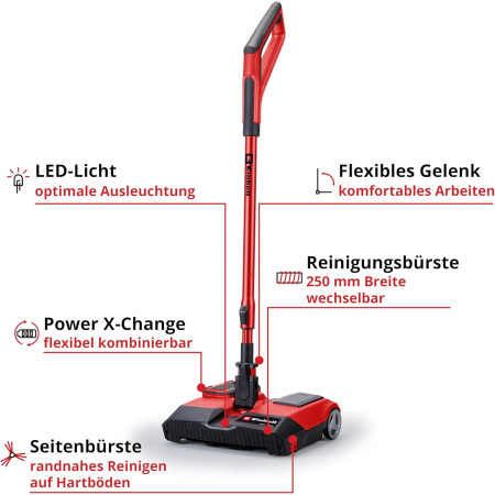 Σάρωθρο μπαταρίας 18V Einhell TE-FS 18 Li - Solo 2352050