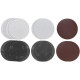 Σετ 15 τμχ. γυαλόχαρτα velcro Φ180mm  KWB 49490965