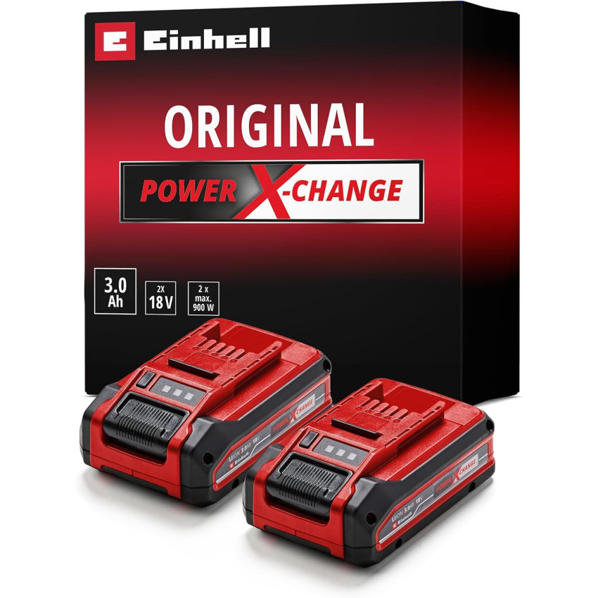 Σετ 2 x 3.0 Ah Μπαταρίες Einhell Power X-Change Plus Twin Pack Einhell 4511631