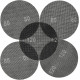 Σετ 5 τμχ. γυαλόχαρτα velcro Φ180mm  KWB 49490905