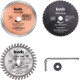 ΣΕΤ ΜΙΝΙ ΔΙΣΚΩΝ ΚΟΠΗΣ 5ΤΕΜ 89mm x 10 mm KWB 575915 ΣΕΤ ΜΙΝΙ ΔΙΣΚΩΝ ΚΟΠΗΣ 5ΤΕΜ 89mm x 10 mm KWB 575915