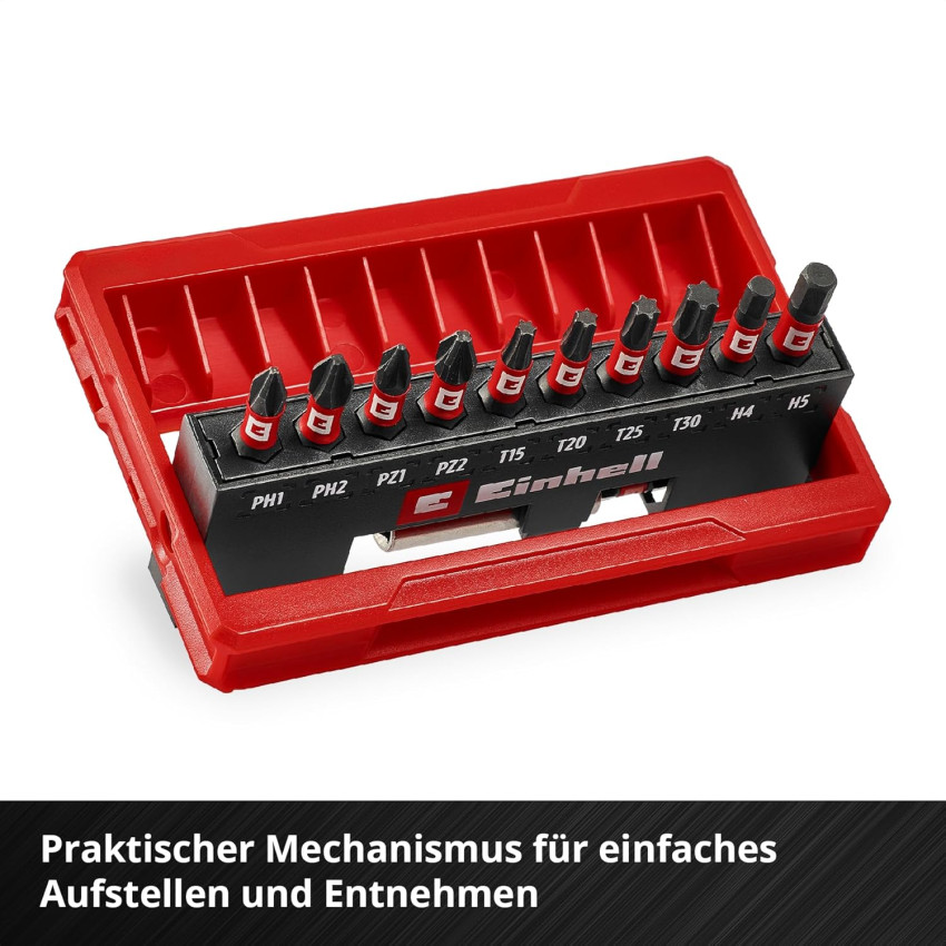 Σετ μύτες impact 11τεμ Einhell 49118673 Σετ μύτες impact 11τεμ Einhell 49118673