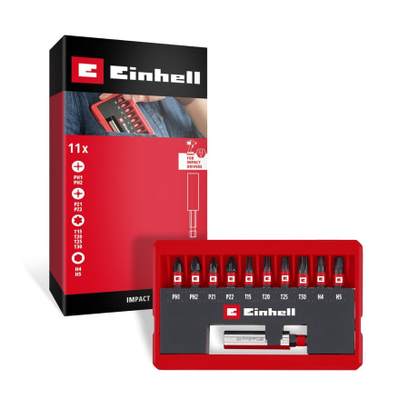 Σετ μύτες impact 11τεμ Einhell 49118673