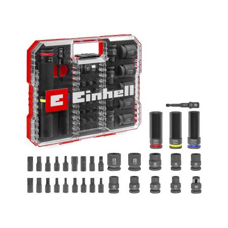 Σετ μύτες & καρυδάκια impact-resistant 32τεμ Einhell 49109288