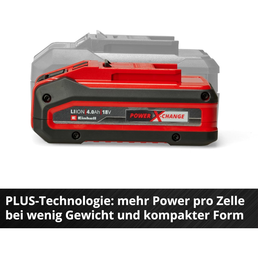 Σετ ταχυφορτιστής / μπαταρία 4.0 Ah Einhell 4512159 Σετ ταχυφορτιστής / μπαταρία 4.0 Ah Einhell 4512159
