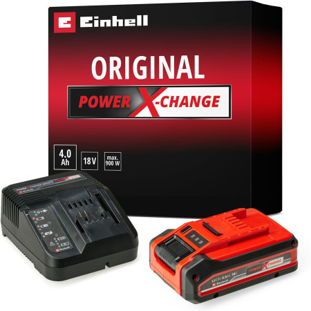 Σετ ταχυφορτιστής / μπαταρία 4.0 Ah Einhell 4512159