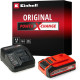 Σετ ταχυφορτιστής / μπαταρία 4.0 Ah Einhell 4512159 Σετ ταχυφορτιστής / μπαταρία 4.0 Ah Einhell 4512159
