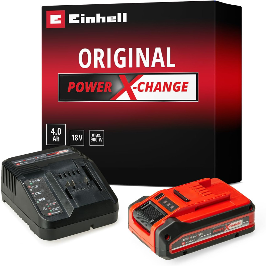 Σετ ταχυφορτιστής / μπαταρία 4.0 Ah Einhell 4512159 Σετ ταχυφορτιστής / μπαταρία 4.0 Ah Einhell 4512159