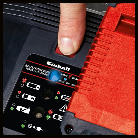 Σετ ταχυφορτιστής Boost + μπαταρία 4-6 Ah Einhell 4512143