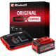 Σετ ταχυφορτιστής Boost + μπαταρία 4-6 Ah Einhell 4512143 Σετ ταχυφορτιστής Boost + μπαταρία 4-6 Ah Einhell 4512143