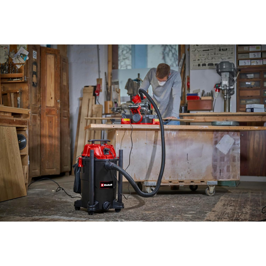 Σκούπα ηλεκτρική  υγρών / στερεών  1500W 30lt Einhell TC-VC 1930 A 2342490 Σκούπα ηλεκτρική  υγρών / στερεών  1500W 30lt Einhell TC-VC 1930 A 2342490