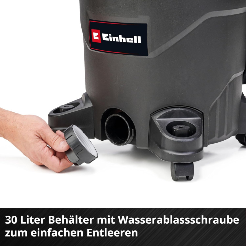 Σκούπα ηλεκτρική  υγρών / στερεών  1500W 30lt Einhell TC-VC 1930 A 2342490 Σκούπα ηλεκτρική  υγρών / στερεών  1500W 30lt Einhell TC-VC 1930 A 2342490