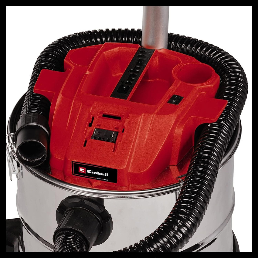 Σκούπα στάχτης μπαταρίας 18V Einhell TE-AV 18/15 Li C - Solo 2351700 Σκούπα στάχτης μπαταρίας 18V Einhell TE-AV 18/15 Li C - Solo 2351700