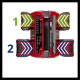 Τετραπλός ταχυφορτιστής Einhell Quattro 4A 2x2 4512102 Τετραπλός ταχυφορτιστής Einhell Quattro 4A 2x2 4512102