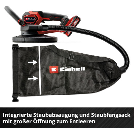 Τριβείο τοίχου μπαταρίας 18V Einhell TP-DWS 18/225 Li Brushless - Solo 4259995