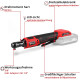 Καστάνια μπαταρίας 60Nm 18V Einhell TE-RW 18/60 Li - Solo 4514320 Καστάνια μπαταρίας 60Nm 18V Einhell TE-RW 18/60 Li - Solo 4514320