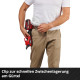 Κλαδευτικό ψαλίδι μπαταρίας 18V Einhell GP-LS 18/28 Li Brushless - Solo 3408320