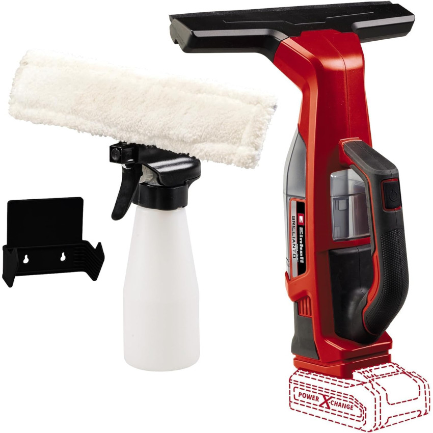 Καθαριστής τζαμιών μπαταρίας 18V Einhell BRILLIANTO 3437100 Καθαριστής τζαμιών μπαταρίας 18V Einhell BRILLIANTO 3437100