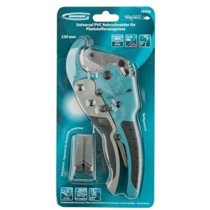 ΚΟΦΤΗΣ ΣΩΛΗΝΩΝ PVC GROSS D-45mm 78422 ΚΟΦΤΗΣ ΣΩΛΗΝΩΝ PVC GROSS D-45mm 78422