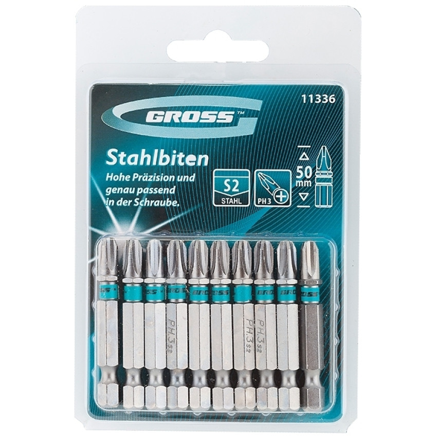 ΜΥΤΕΣ ΣΤΑΥΡΟΥ PH3 X 50mm 10ΤΕΜ GROSS 11336 ΜΥΤΕΣ ΣΤΑΥΡΟΥ PH3 X 50mm 10ΤΕΜ GROSS 11336