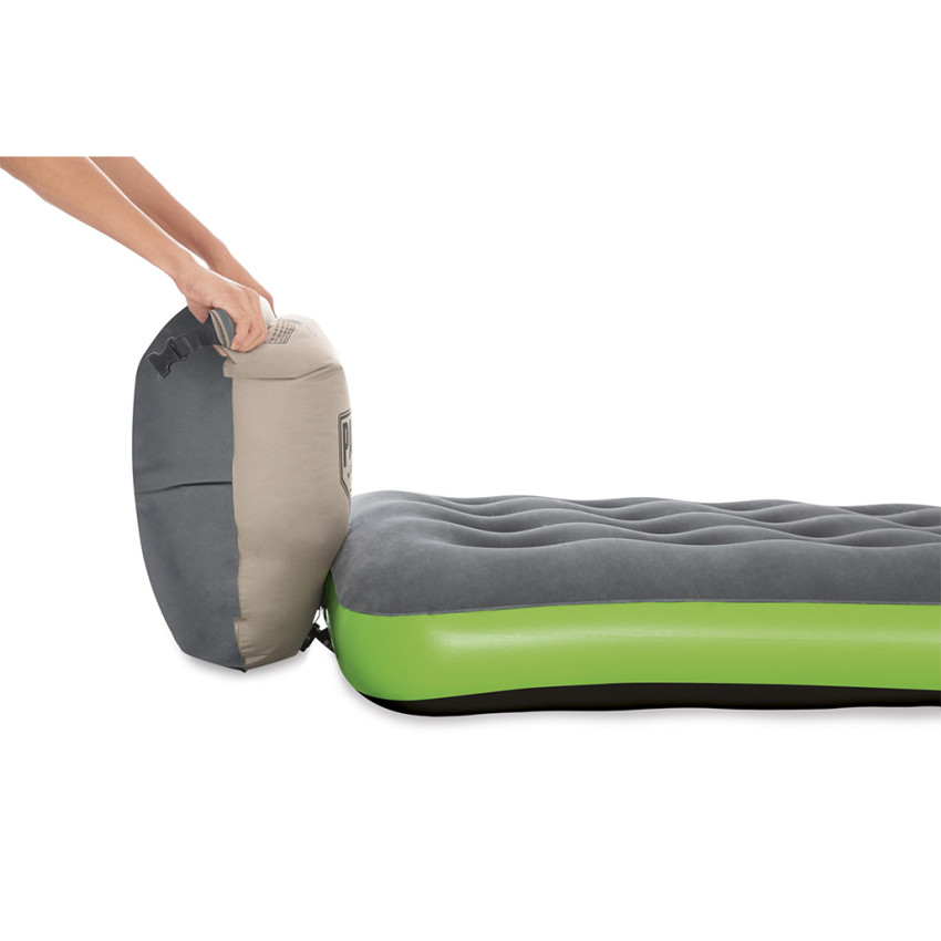 ΑΕΡΟΣΤΡΩΜΑ 188 x 99 x 22cm ΓΚΡΙ / ΠΡΑΣΙΝΟ BEST WAY PAVILLO ROLL & RELAX AIRBED TWIN 15366 ΑΕΡΟΣΤΡΩΜΑ 188 x 99 x 22cm ΓΚΡΙ / ΠΡΑΣΙΝΟ BEST WAY PAVILLO ROLL & RELAX AIRBED TWIN 15366