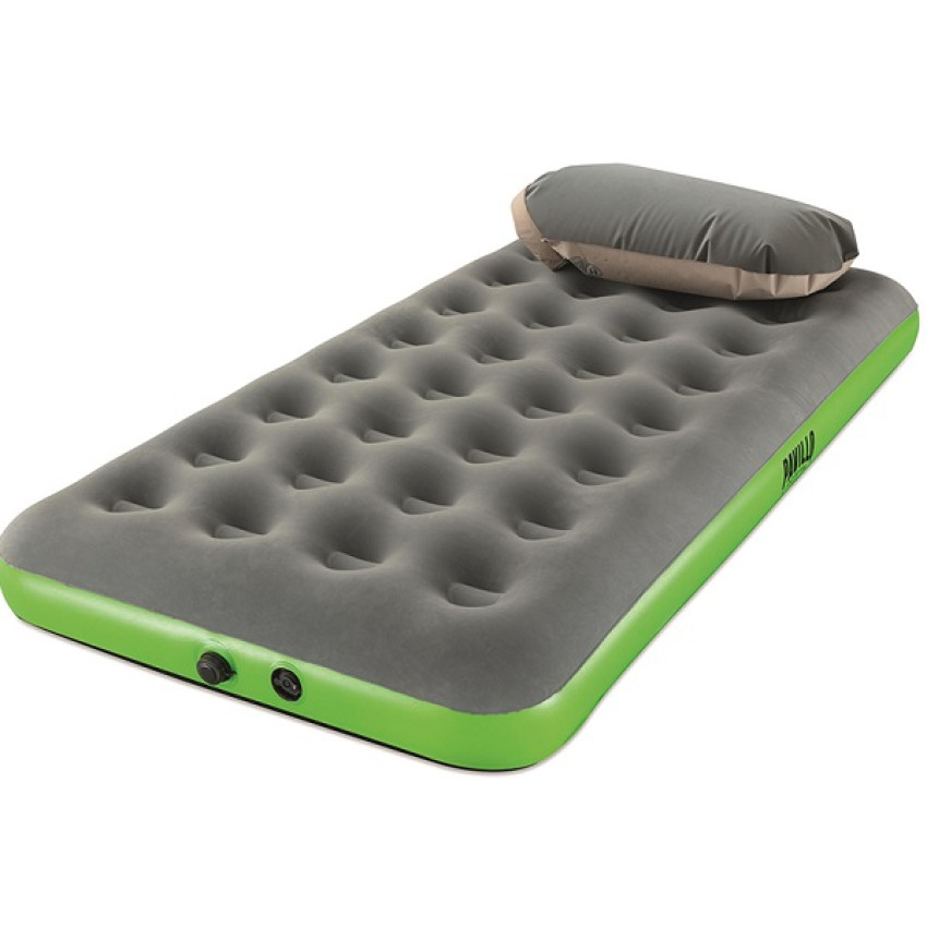 ΑΕΡΟΣΤΡΩΜΑ 188 x 99 x 22cm ΓΚΡΙ / ΠΡΑΣΙΝΟ BEST WAY PAVILLO ROLL & RELAX AIRBED TWIN 15366 ΑΕΡΟΣΤΡΩΜΑ 188 x 99 x 22cm ΓΚΡΙ / ΠΡΑΣΙΝΟ BEST WAY PAVILLO ROLL & RELAX AIRBED TWIN 15366