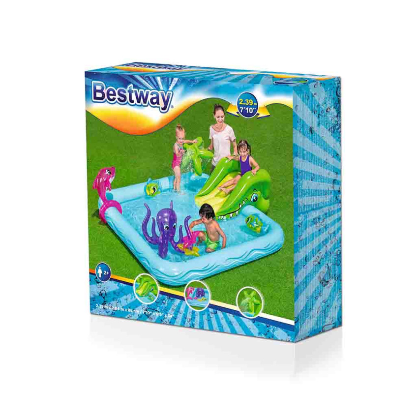 ΦΟΥΣΚΩΤΗ ΠΙΣΙΝΑ/ΠΑΡΚΟ 239 x 206 x 86 cm BESTWAY FANTASTIC AQUARIUM PLAY POOL 15572 ΦΟΥΣΚΩΤΗ ΠΙΣΙΝΑ/ΠΑΡΚΟ 239 x 206 x 86 cm BESTWAY FANTASTIC AQUARIUM PLAY POOL 15572