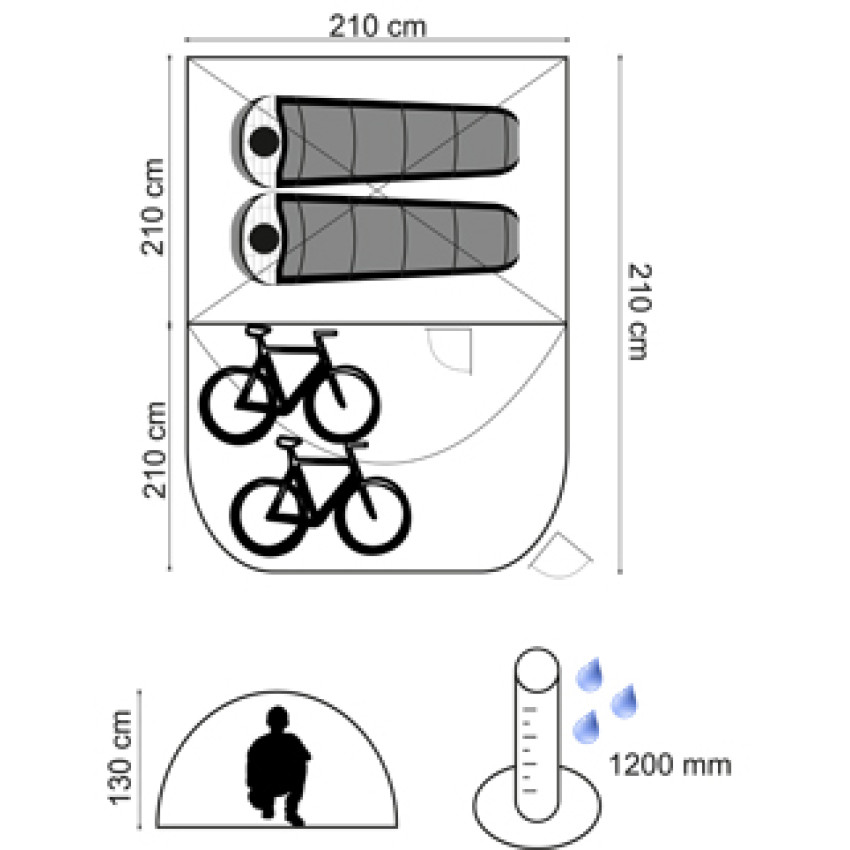 ΣΚΗΝΗ PANDA OUTDOOR BIKE (2 ΑΤΟΜΩΝ) ΣΚΗΝΗ PANDA OUTDOOR BIKE (2 ΑΤΟΜΩΝ)