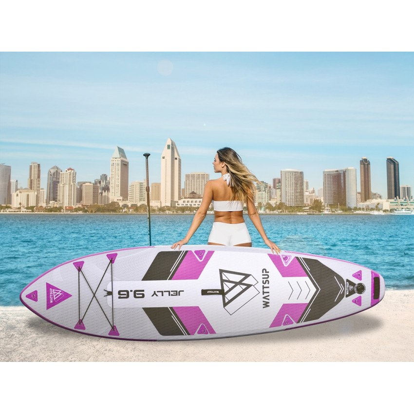 SUP ΣΑΝΙΔΑ ΦΟΥΣΚΩΤΗ 290cm / 9,6’'' WATTSUP Jelly 9.6 0200-0412 SUP ΣΑΝΙΔΑ ΦΟΥΣΚΩΤΗ 290cm / 9,6’'' WATTSUP Jelly 9.6 0200-0412