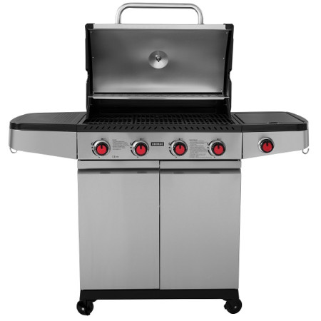 UNIMAC: ΨΗΣΤΑΡΙΑ ΥΓΡΑΕΡΙΟΥ INOX BBQ PREMIUM LINE - 4 ΕΣΤΙΕΣ ΚΑΙ 1 ΠΛΑΪΝΟ ΜΑΤΙ