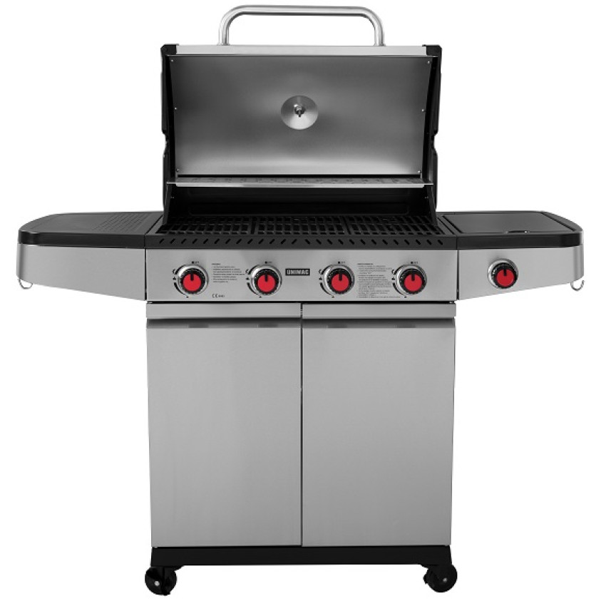 UNIMAC: ΨΗΣΤΑΡΙΑ ΥΓΡΑΕΡΙΟΥ INOX BBQ PREMIUM LINE - 4 ΕΣΤΙΕΣ ΚΑΙ 1 ΠΛΑΪΝΟ ΜΑΤΙ UNIMAC: ΨΗΣΤΑΡΙΑ ΥΓΡΑΕΡΙΟΥ INOX BBQ PREMIUM LINE - 4 ΕΣΤΙΕΣ ΚΑΙ 1 ΠΛΑΪΝΟ ΜΑΤΙ