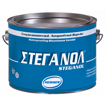 HERMES ΣΤΕΓΑΝΟΛ ΑΣΦΑΛΤΙΚΟ ΒΕΡΝΙΚΙ 5Lt