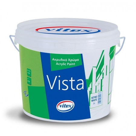 VISTA ΑΚΡΥΛΙΚΟ ΧΡΩΜΑ ΛΕΥΚΟ 3Lt VITEX 1003872